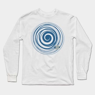 Keep Swimming: Ocean's Embrace T-shirt Long Sleeve T-Shirt